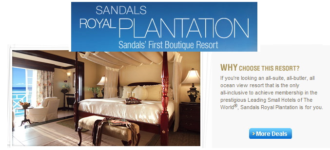 sandals royal plantation